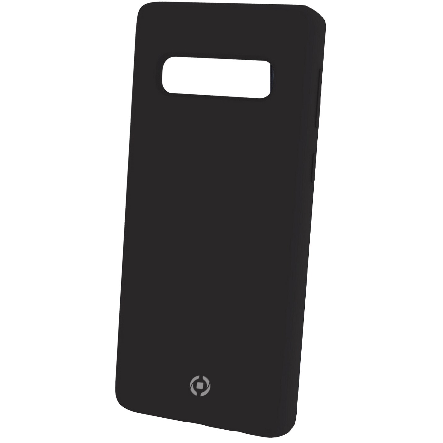 Husa de protectie Celly Feeling pentru Samsung Galaxy S10 Plus, Negru