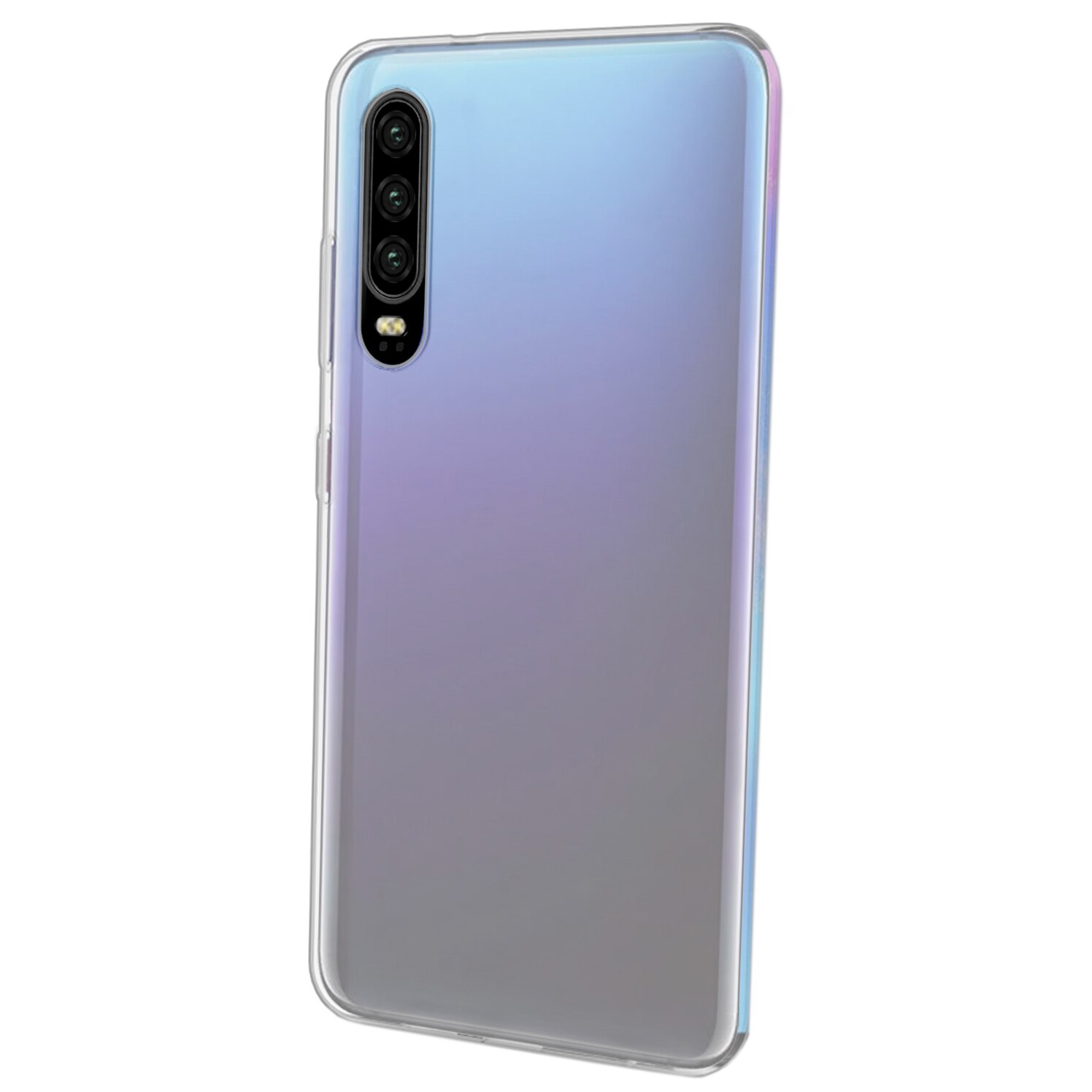 Husa de protectie Celly TPU pentru Huawei P30, Transparent