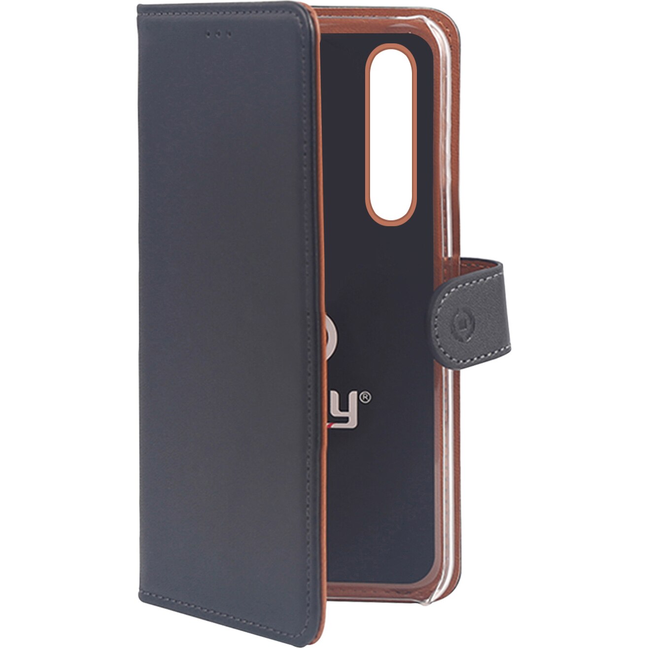 Husa de protectie Celly WALLY pentru Huawei P30, Negru