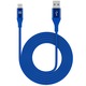 Cablu de date Celly, USB Type-C, 1m, Albastru