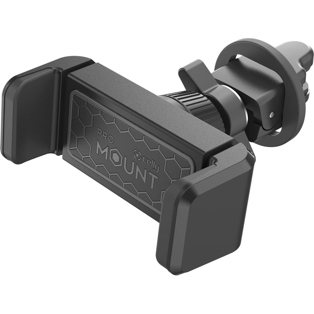 Suport auto Celly Pro Mount 360, cu prindere pe aerisire, Negru