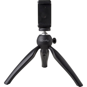 Mini tripod Celly, Negru Mini tripod Celly, Negru