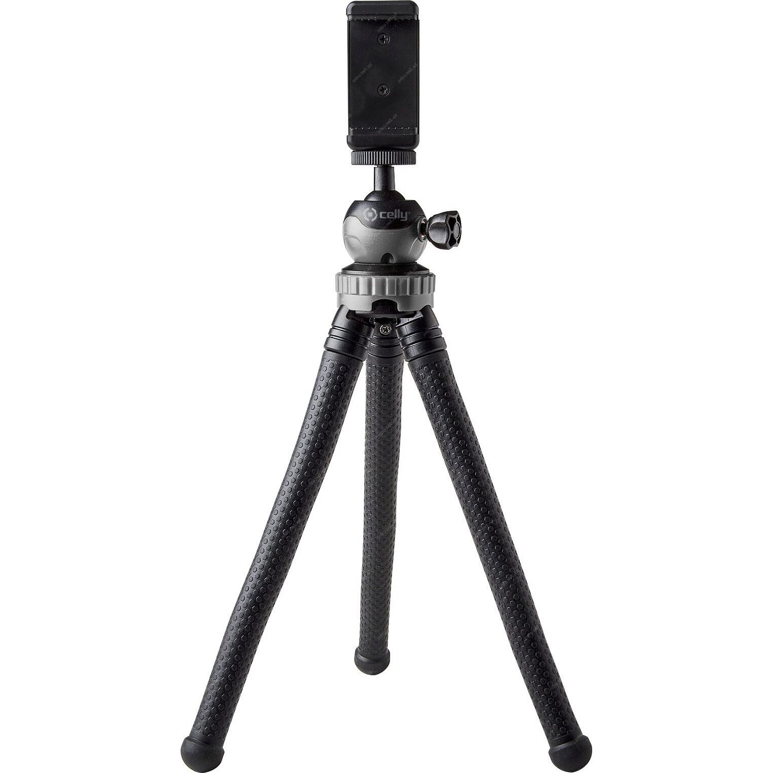 Tripod flexibil Celly, Negru