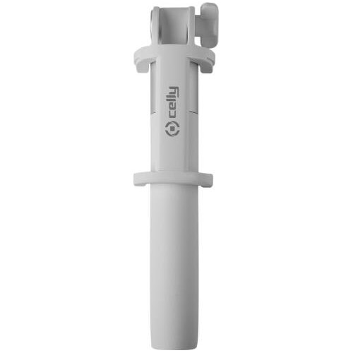 Selfie stick Celly Monopod, Bluetooth, Alb