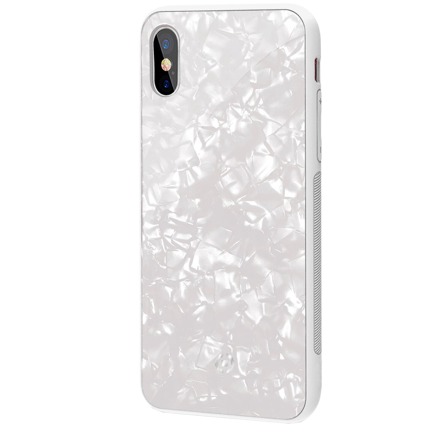 Husa de protectie Celly PEARL pentru Apple iPhone X/XS, Alb