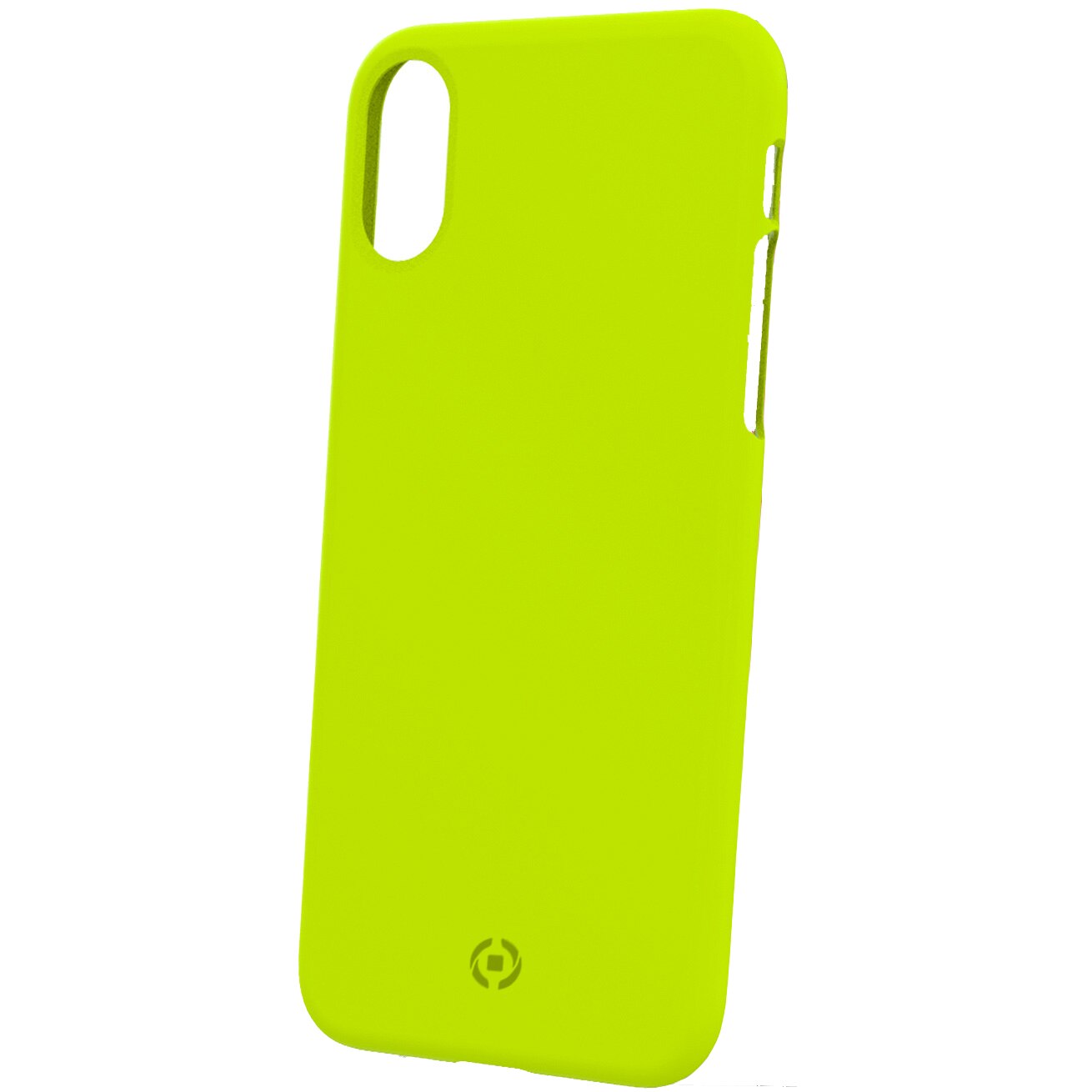 Husa de protectie Celly Shock pentru iPhone X/XS, Galben