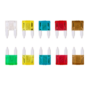 Set 10 bucati sigurante mini cu lame tip piciorus 4cars Set 10 bucati sigurante mini cu lame tip piciorus 4cars