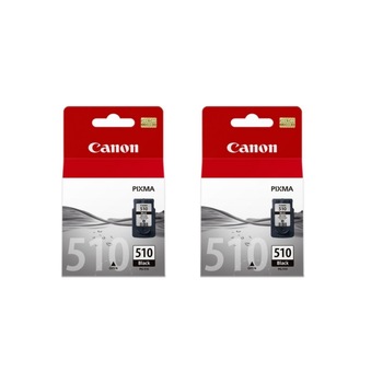 Pachet cartuse cerneala PG-510 x 2 negru Canon original 440 pagini Pachet cartuse cerneala PG-510 x 2 negru Canon original 440 pagini