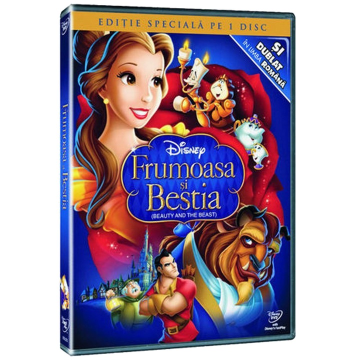 Beauty and the Beast DVD Dublat in Romana 1991