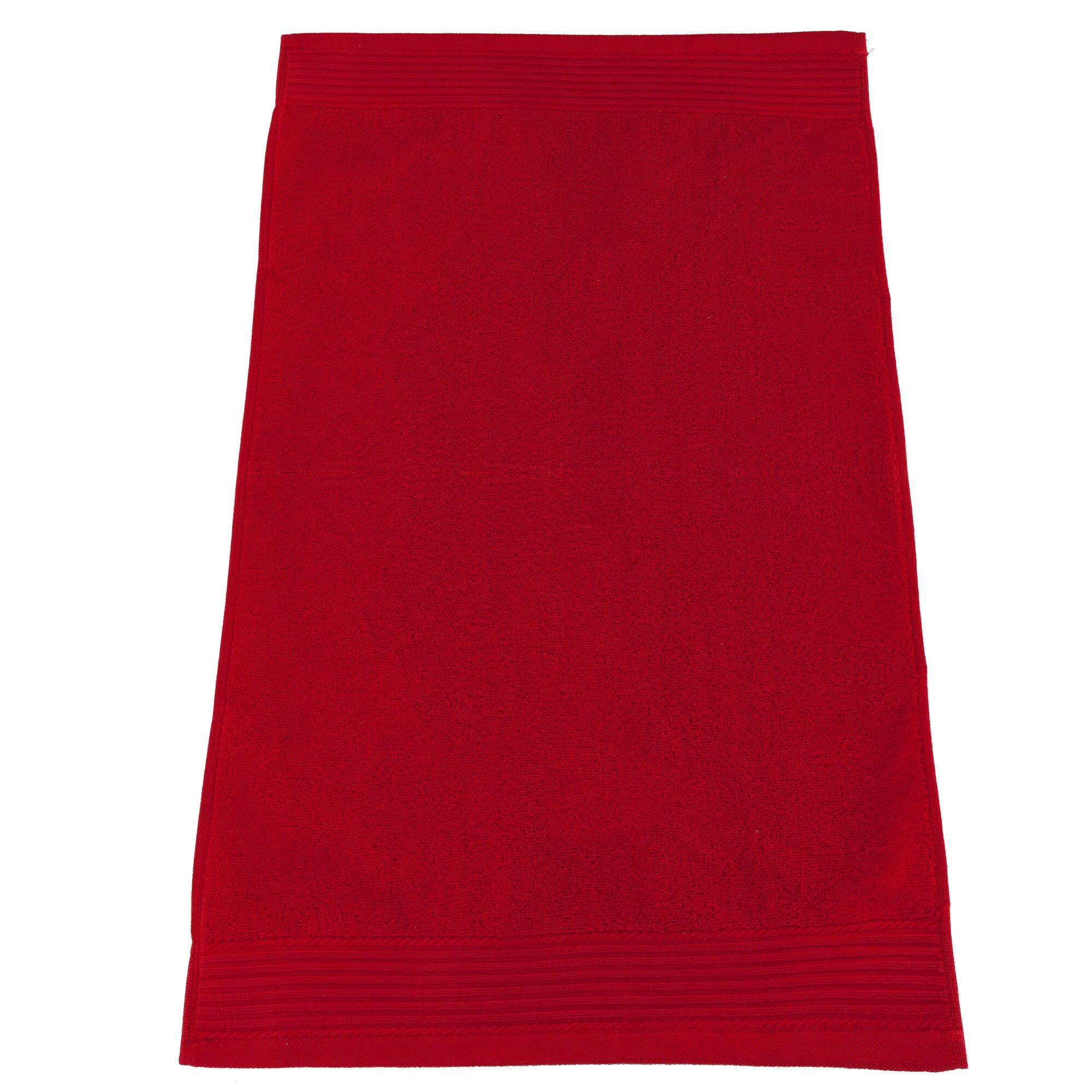 Prosop plaja/piscina 100x180 cm, Aqua Collection, Rosu, 100% bumbac Terry Selection, 450 gr/mp