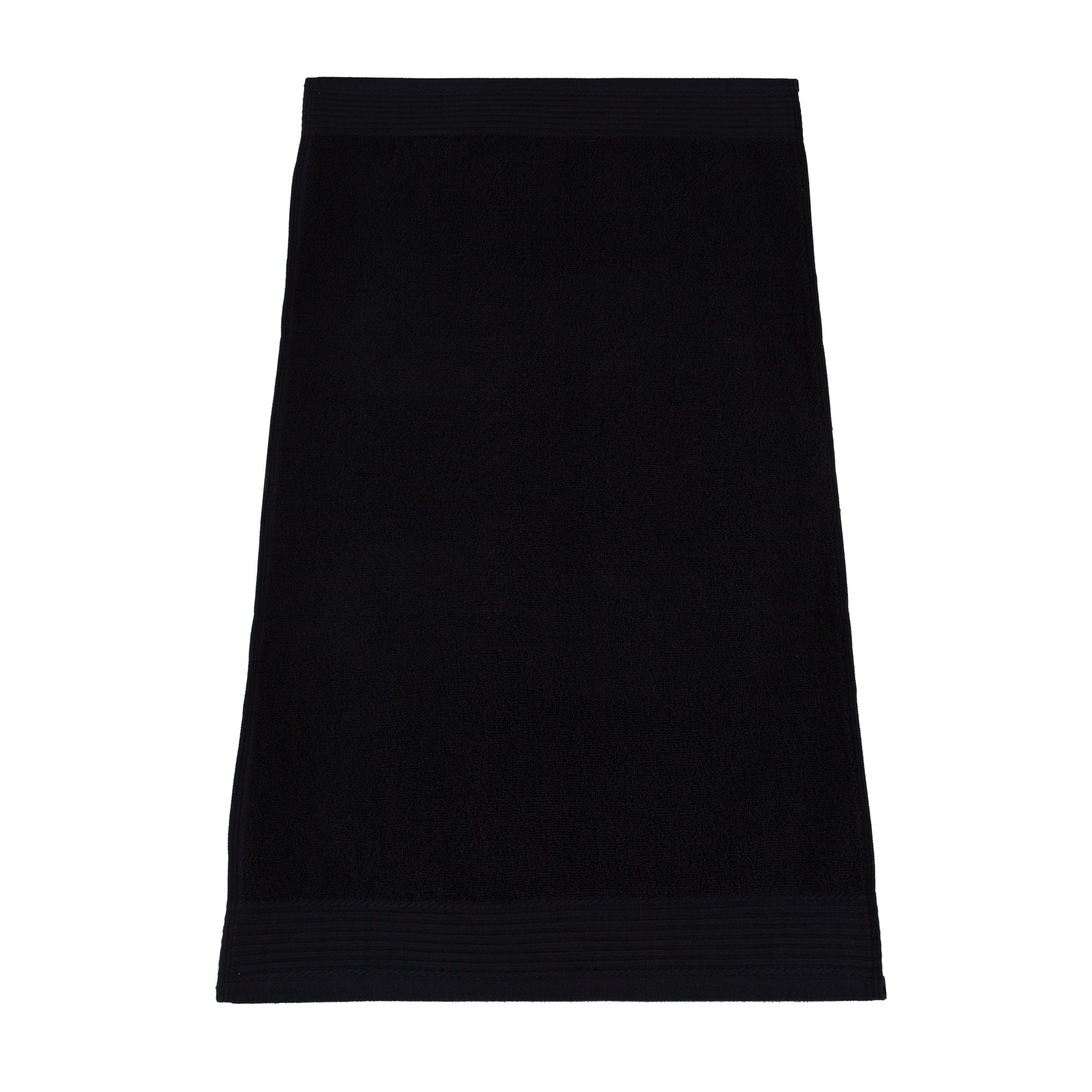 Prosop plaja/piscina 100x180 cm, Aqua Collection, Negru, 100% bumbac Terry Selection, 450 gr/mp