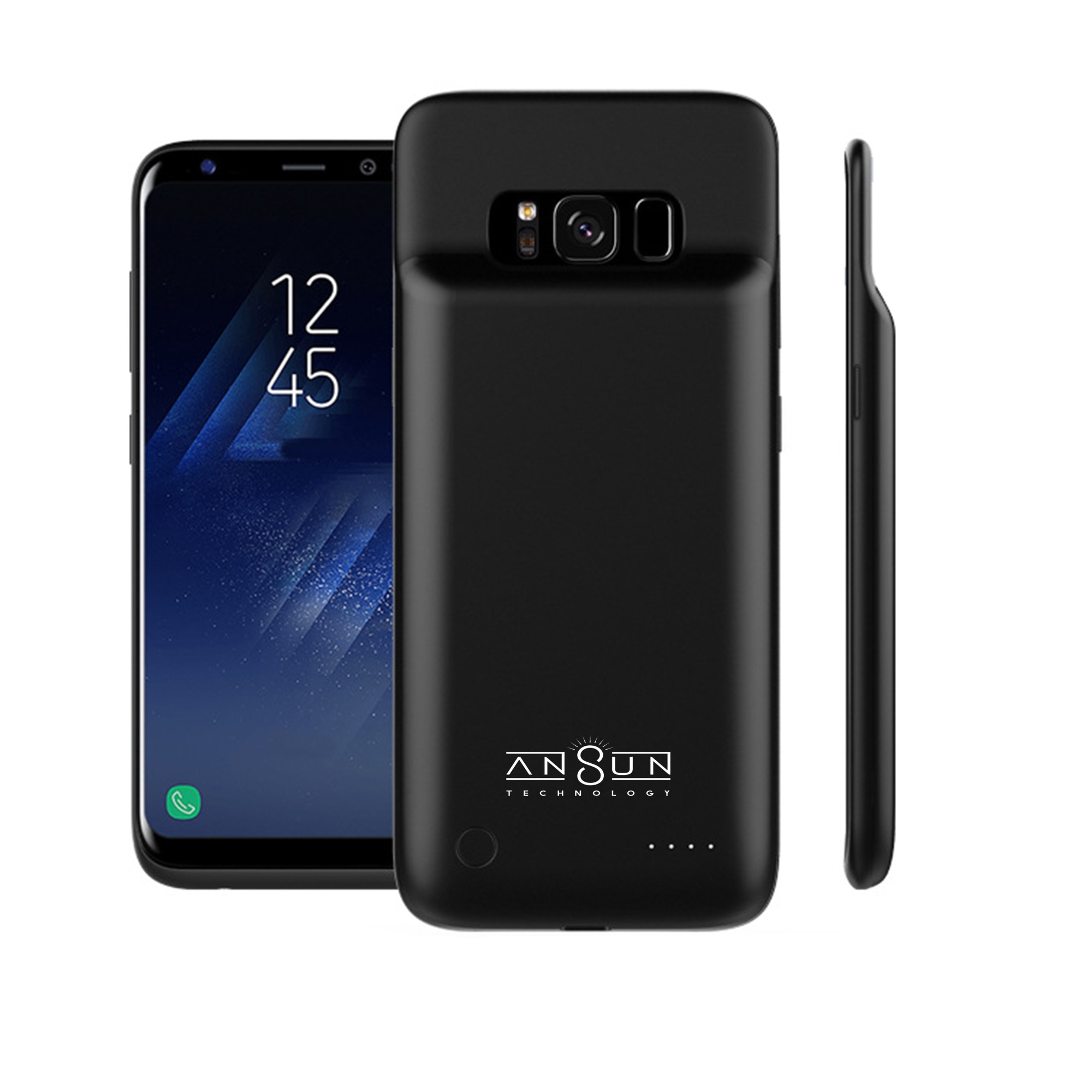 carefully for me barely Husa cu baterie antisoc Samsung Galaxy S8 black - eMAG.ro