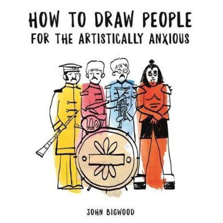 Как да нарисувате хора за артистично тревожните
