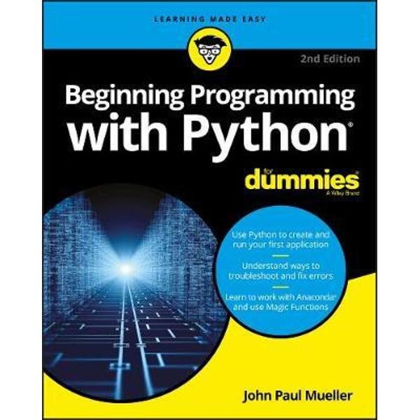 Beginning Programming with Python For Dummies