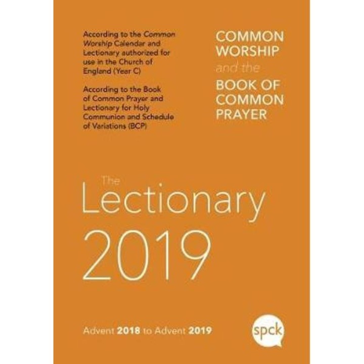 Common Worship Lectionary 2019