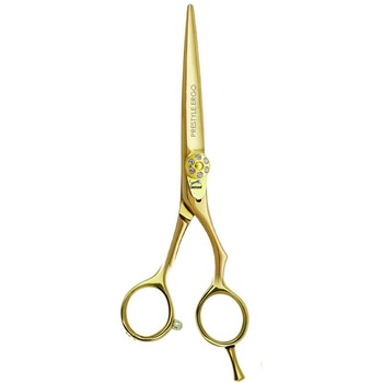 Foarfeca Profesionla Tuns Jaguar 5.5 Inch Gold Crystal Thinning Limited Edition Prestyle Ergo Foarfeca Profesionla Tuns Jaguar 5.5 Inch Gold Crystal Thinning Limited Edition Prestyle Ergo