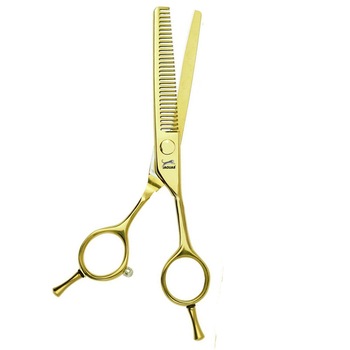 Foarfeca Profesionla Filat Jaguar 5.5 Inch Gold Thinning Limited Edition Prestyle Ergo Foarfeca Profesionla Filat Jaguar 5.5 Inch Gold Thinning Limited Edition Prestyle Ergo