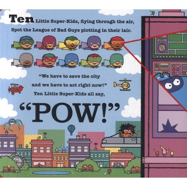 Ten Little Superheroes Board Book - eMAG.ro