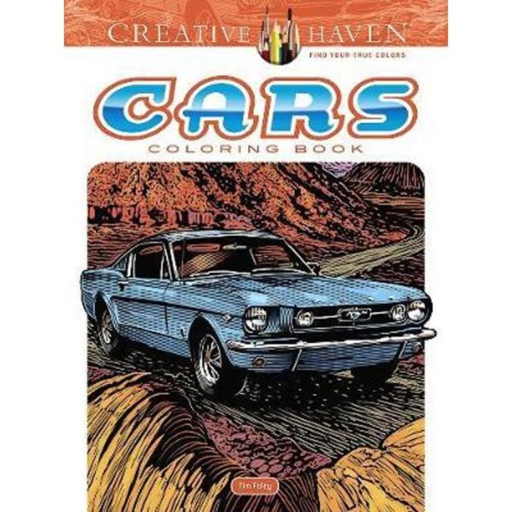 Creative Haven Cars Coloring Book