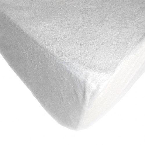 Husa impermeabila pentru saltea Frottier 160 x 200 cm din bumbac peliculizat