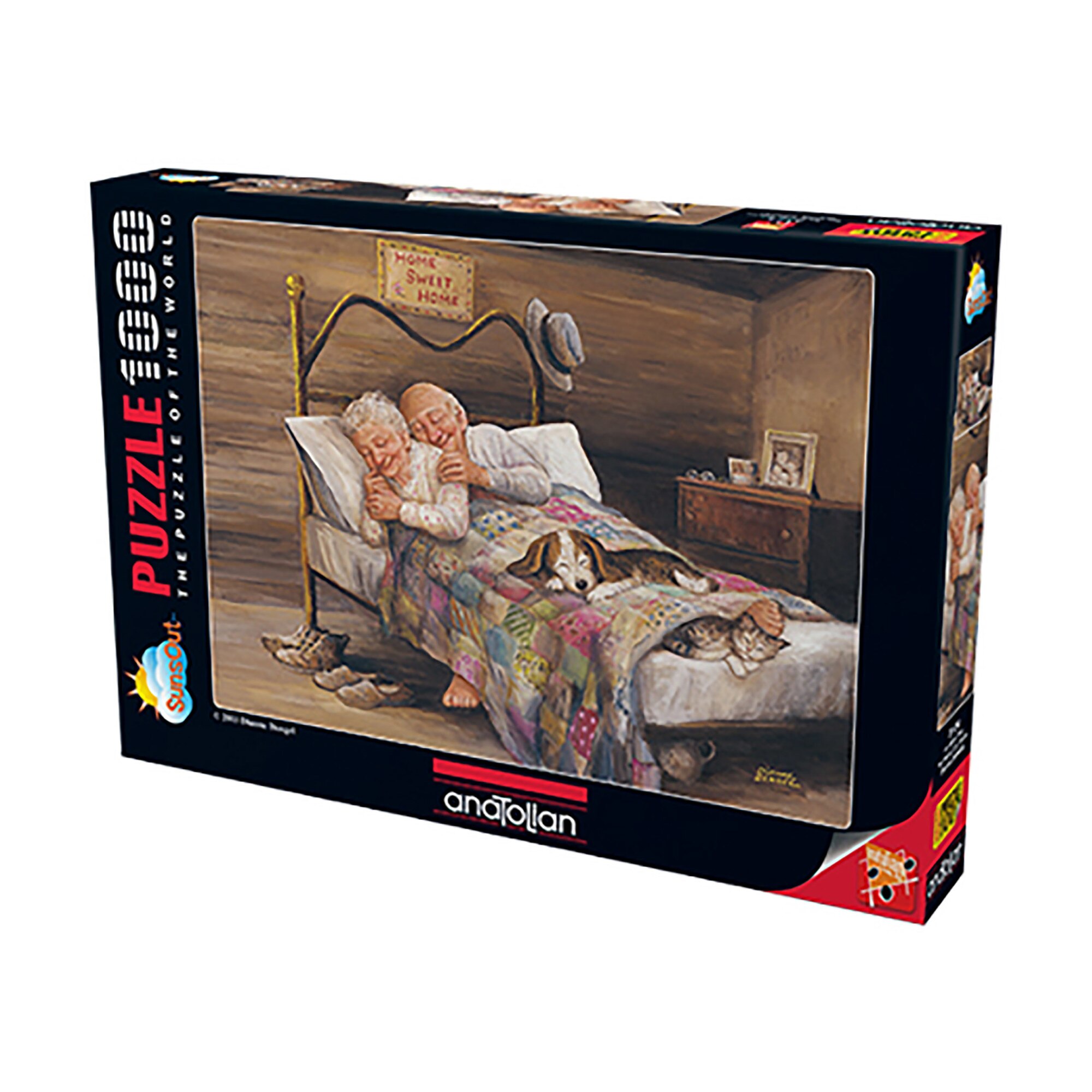 Puzzle Nu este un loc frumos din casa - 1000 bucati