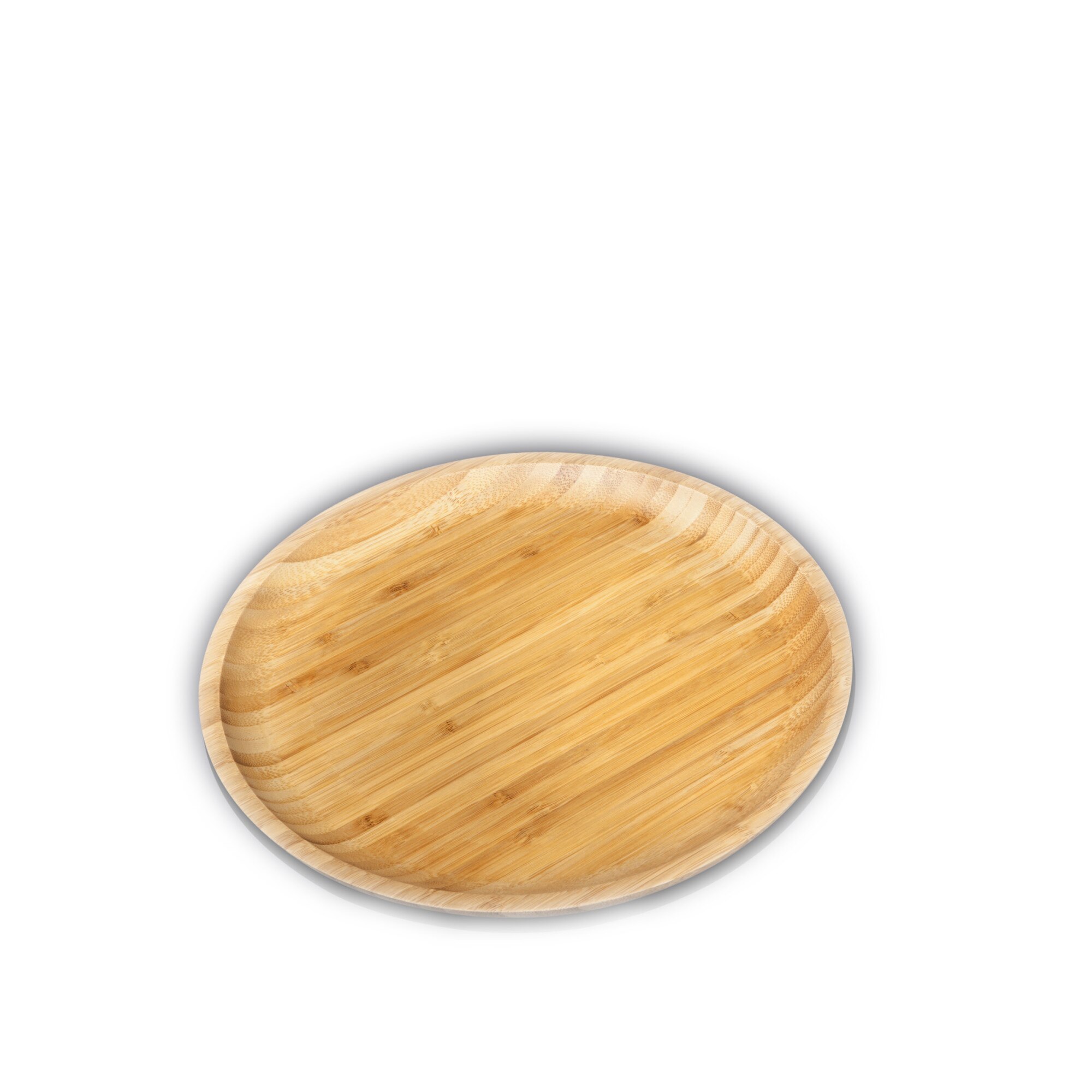 Platou/Tava Wilmax, rotunda, bambus, 25.5 cm