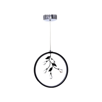 Pendul NIKOM Cristale, NG 00104-1, LED 4500 K, 220 V, negru Pendul NIKOM Cristale, NG 00104-1, LED 4500 K, 220 V, negru
