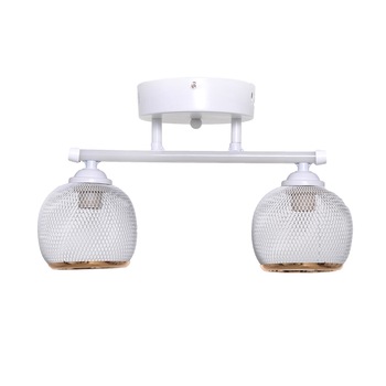 Candelabru Nikom LINE NG 05209-2, LED + 2 x E 27 40 W, 220 V, alb Candelabru Nikom LINE NG 05209-2, LED + 2 x E 27 40 W, 220 V, alb