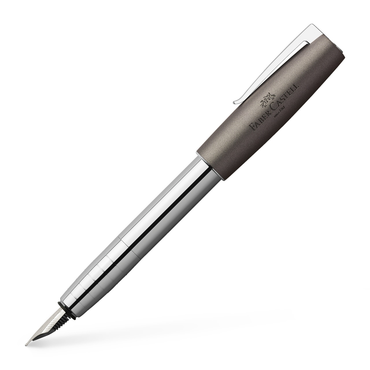 Stilou Faber-Castell Loom Metalic Gri M