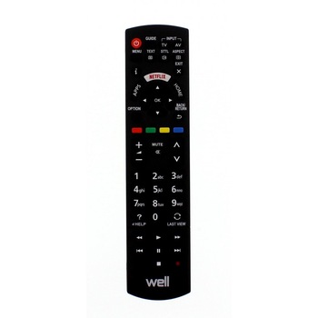 Telecomanda universala TV LCD Panasonic Well, 2 x AAA Telecomanda universala TV LCD Panasonic Well, 2 x AAA