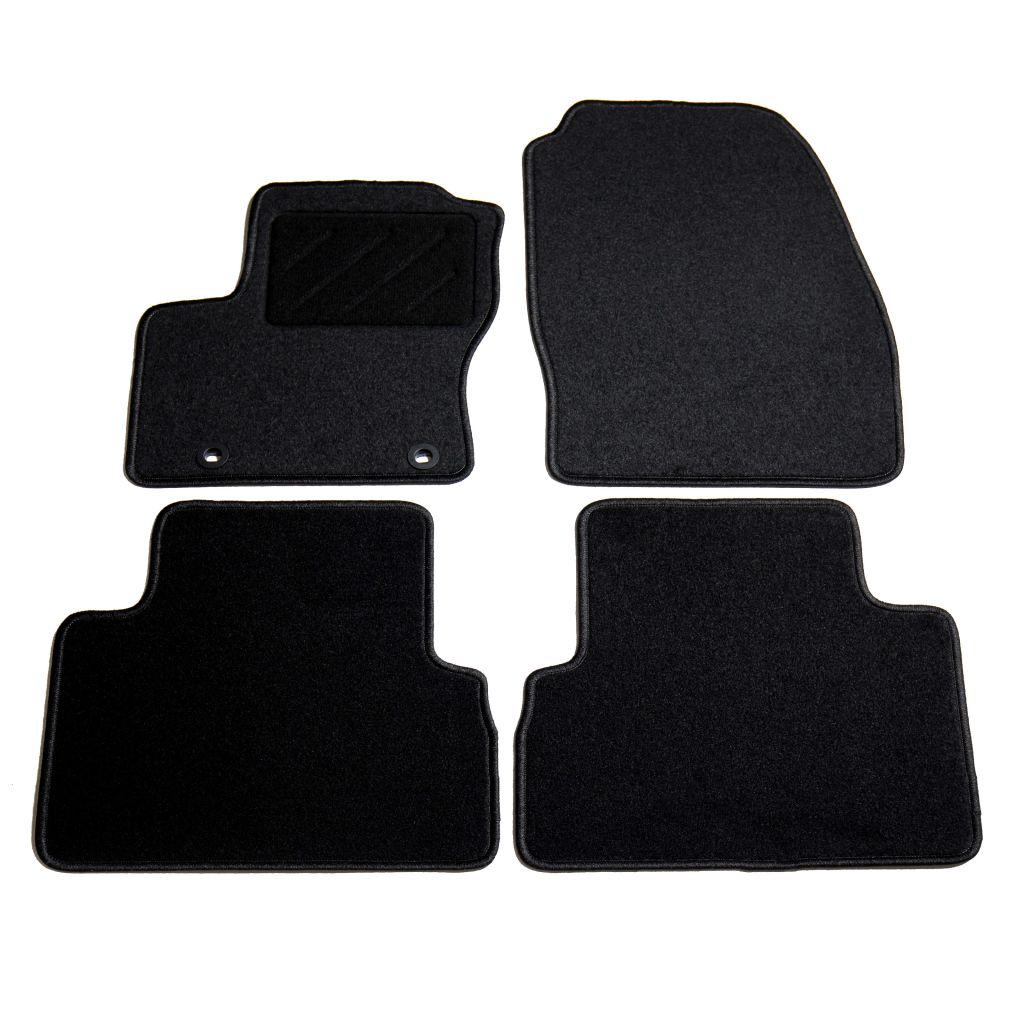Set de 4 covorase auto pentru Ford C-Max II, vidaXL, 550 g/m², Tesatura