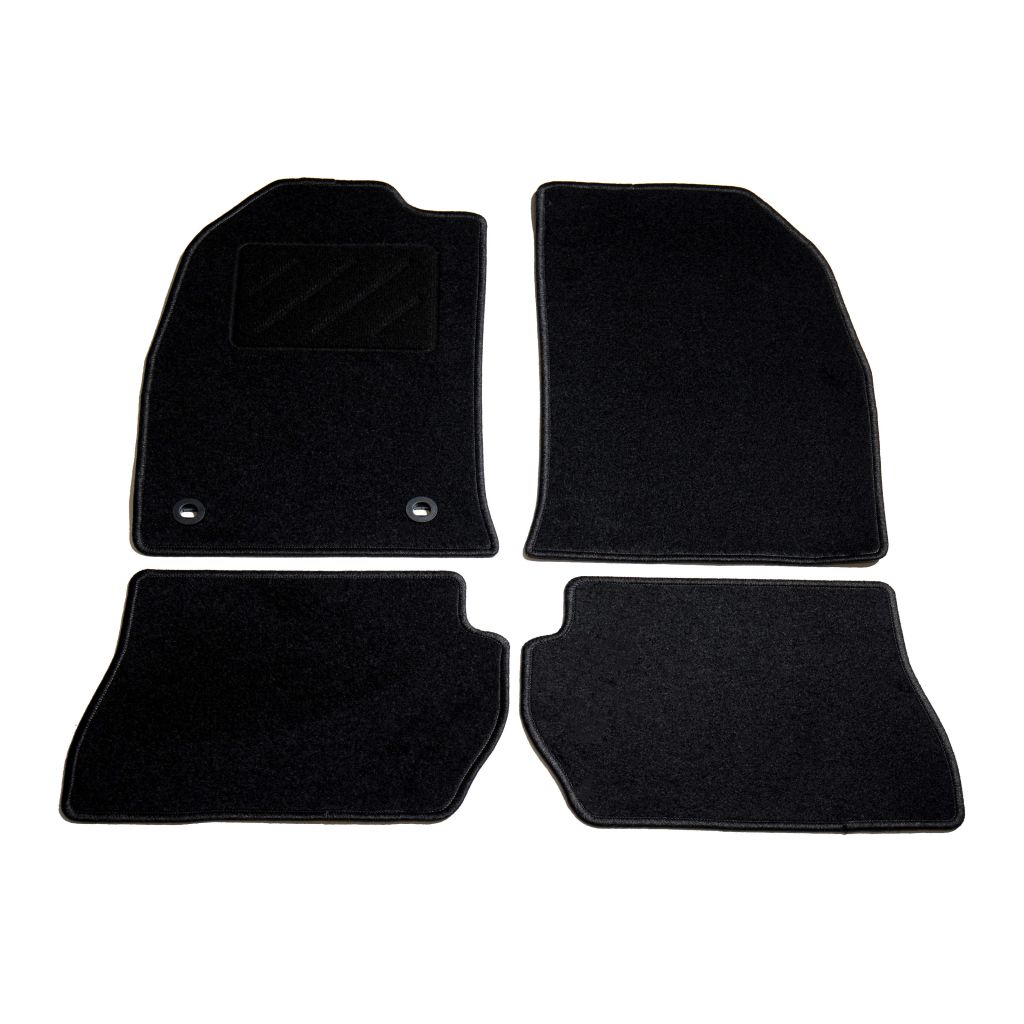 Set de 4 covorase auto pentru Ford Fiesta V, vidaXL, 550 g/m², Tesatura