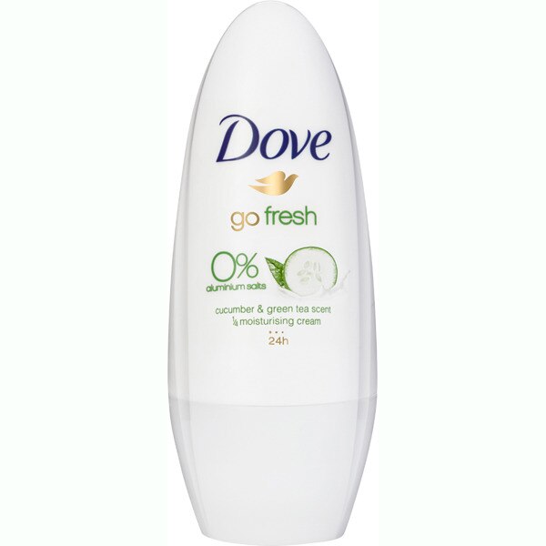 Deodorant antiperspirant roll-on, Dove, Fresh Cucumber, 24h, 50 ml