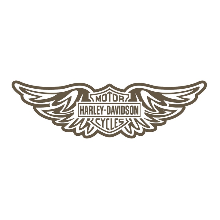 Harley Davidson vinyl festősablon matrica mérete 92x27cm.