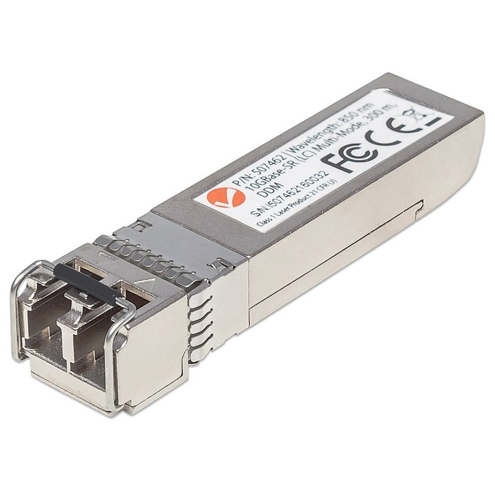 Мултимодул Intellinet Mini Gbic SFP, 10GBase-SR LC, 850nm