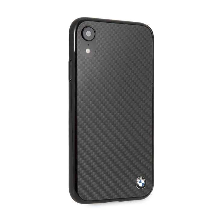Husa iPhone XR BMW Signature Carbon Neagra