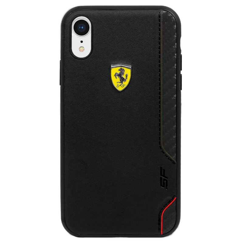 Husa iPhone XR Ferrari Neagra