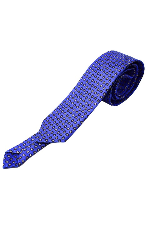 Cravata barbateasca, sky, geo&vnt intertrade srl, albastru/alb/negru