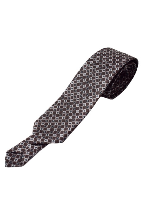 Cravata barbateasca, machiatto, geo&vnt intertrade srl, maro/gri/negru