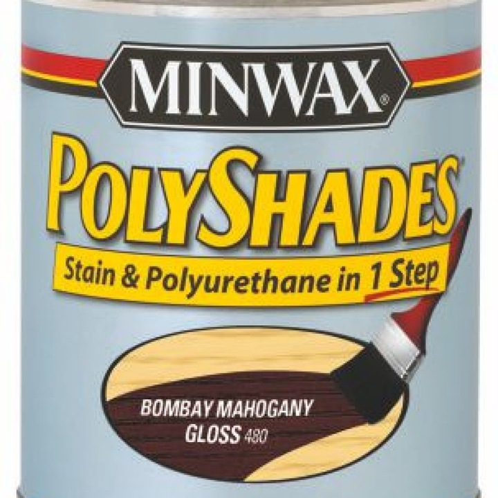 Minwax® PolyShades® лак за дърво, Royal Walnut / Nuca Royal Glossy, 0.946 l