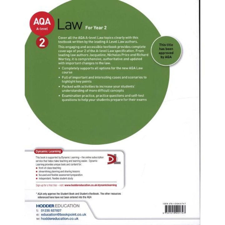 AQA A-level Law for Year 2