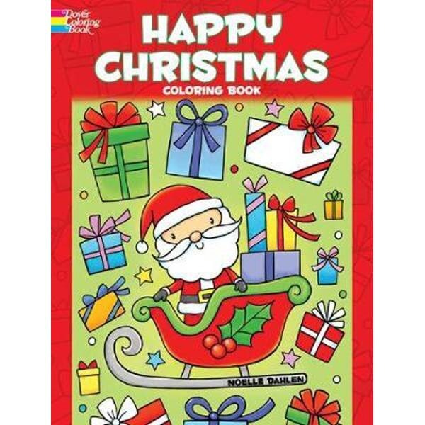 Happy Christmas Coloring Book