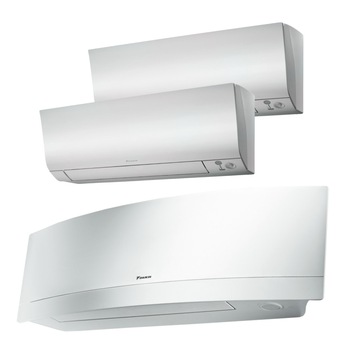 Sistem aer conditionat Daikin pentru 3 incaperi, multisplit, capacitate 5,20 kW, 12000 btu Emura White + 2x9000 btu Perfera, Refrigerant R32, clasa A+++/A++, Bluevolution Inverter + ansamblu asimetric de amortizoare VibraZerro RX60XL Sistem aer conditionat Daikin pentru 3 incaperi, multisplit, capacitate 5,20 kW, 12000 btu Emura White + 2x9000 btu Perfera, Refrigerant R32, clasa A+++/A++, Bluevolution Inverter + ansamblu asimetric de amortizoare VibraZerro RX60XL