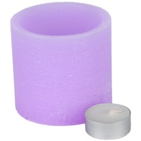 suport din ceara pentru lumanare pastila inclusa muller lucrat manual d 85 cm h 8 cm vas de ceara cu lumanare pastila bol de ceara mov imagen 8_0_
0
