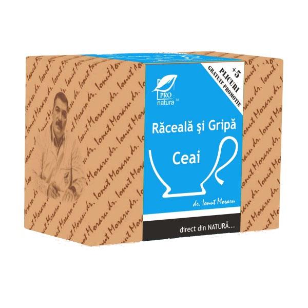 Ceai Raceala si Gripa Forte Medica 20+5dz promo