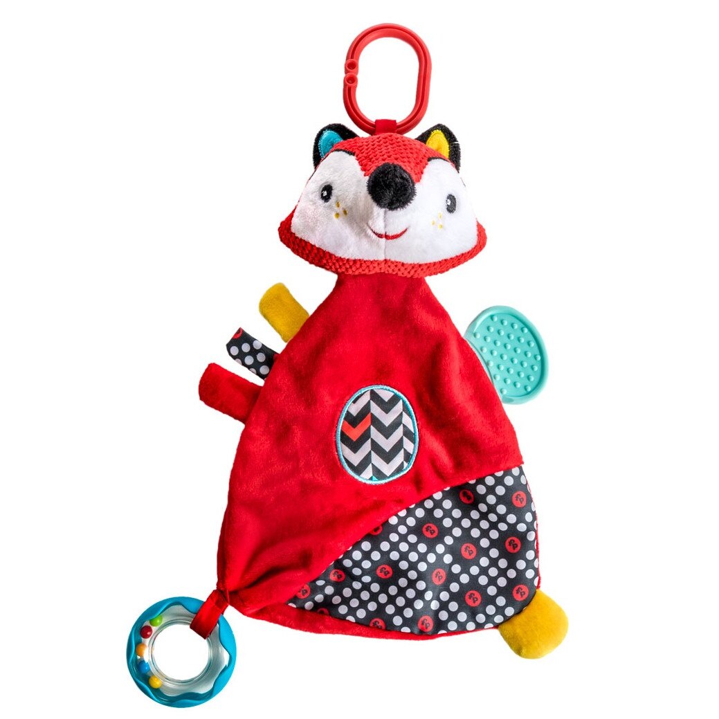 Jucarie doudou a bebelusului Vulpe, + 0 ani, material textil