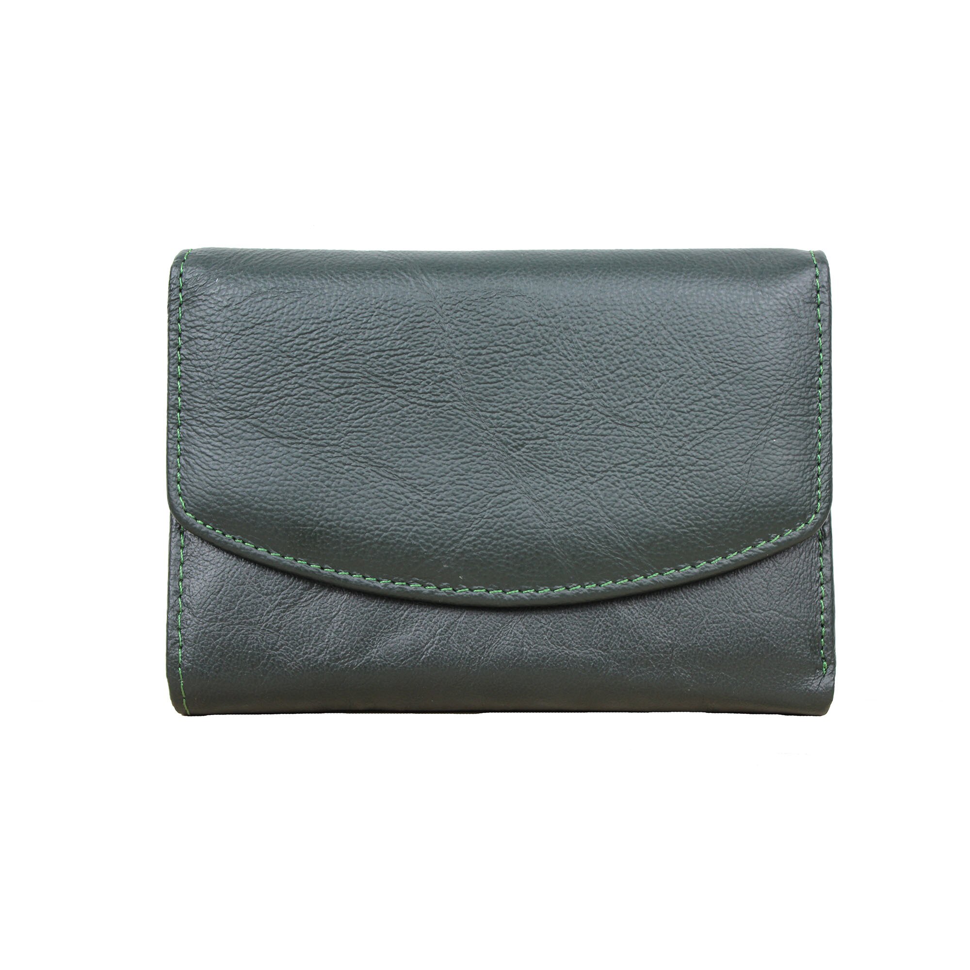Portofel dama piele naturala 1866 Dark Green