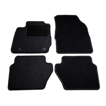 Set de 4 covorase auto pentru Ford Fiesta VI, vidaXL, 550 g/m², Tesatura Set de 4 covorase auto pentru Ford Fiesta VI, vidaXL, 550 g/m², Tesatura