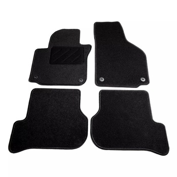 Set de 4 covorase auto pentru VW Golf Plus, vidaXL, 550 g/m²,Tesatura Set de 4 covorase auto pentru VW Golf Plus, vidaXL, 550 g/m²,Tesatura