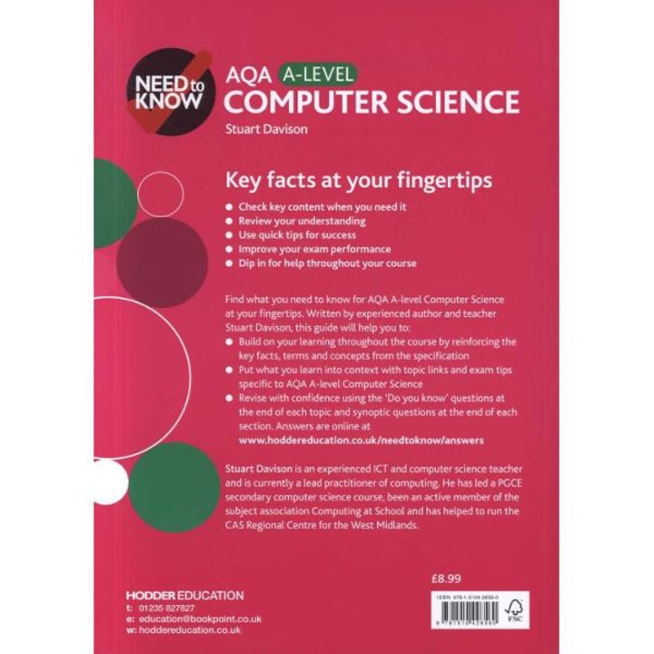 Need to Know: AQA A-level Computer Science